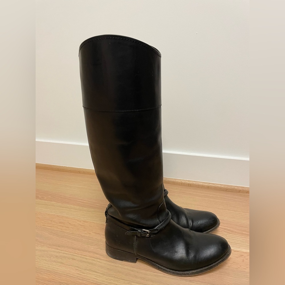 Black FRYE boots size 9